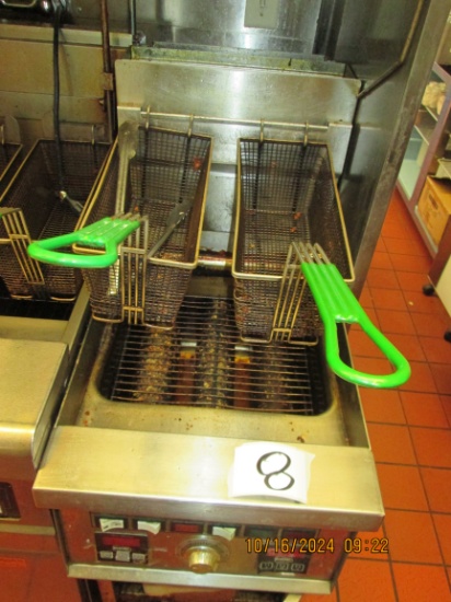 Keating Natural gas fryer