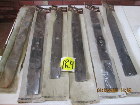 6 Asst. Craftsman Lawn Mower Replacement Blades