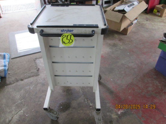 Work Table with Heavy Duty Locking Casters | Online Auctions | Proxibid