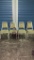 Metal chairs