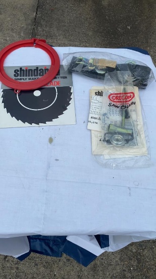 Box of Shindaia parts Box of Shindaia parts.