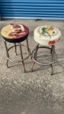 2 used stools Snapper & Tecumseh