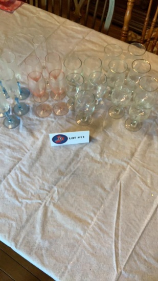 Misc wine glasses