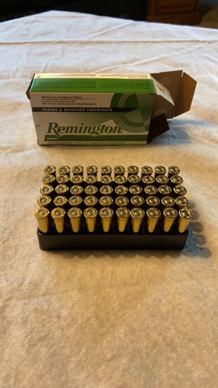 Box of 357 Magnum bullets. 125 gr.
