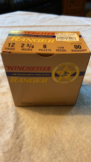 Winchester 12 gauge 2 3/4 shells 23 in box