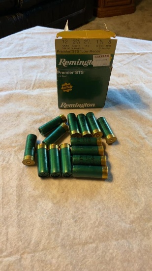 Remington 12 gauge 2 3/4 bullets17in box