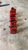 Metal oil canisters 5