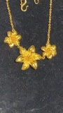 22 ct gold necklace Weight 27 grams