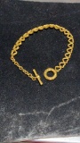 24 ct gold bracelet Weights 19 grams