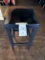 ADRIANO BLACK STAINED WOOD BAR STOOLS