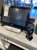 MICROS 3-STATION TOUCH POS SYSTEM W/3-MONITORS 6-PRINTERS 3-CASH DRAWERS 3-SCANNER 2-EMV MOD R4X5300