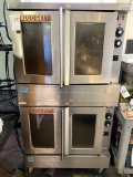 BLODGETT S/S 2-DECK ELECTRIC CONVECTION OVEN W/CASTERS