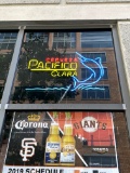 NEON 'PACIFICO CERVEZA CLARA' SAILFISH BEER SIGN