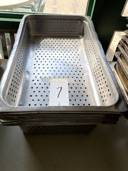 S/S 4"/6" PERFORATED HOTEL PANS