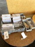 LOT - (803PCS)NEWx588PCS & USEDx215PCS S/S FLATWARE