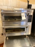 TURBOCHEF S/S DOUBLE-BATCH VENTLESS HIGH-SPEED COUNTERTOP OVEN MOD. HHD