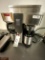 FETCO S/S TWIN-COFFEE BREWER W/(2)SATELLITES MOD. XTS