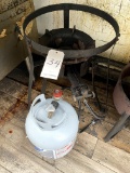 PROPANE BURNER W/TANK & HOSE