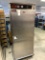 FWE ALL S/S HEATED CABINET W/CASTERS 120V 1PH MOD. USHT-28B W/(30)WIRE BASKETS (DAMAGED DOOR LATCH)