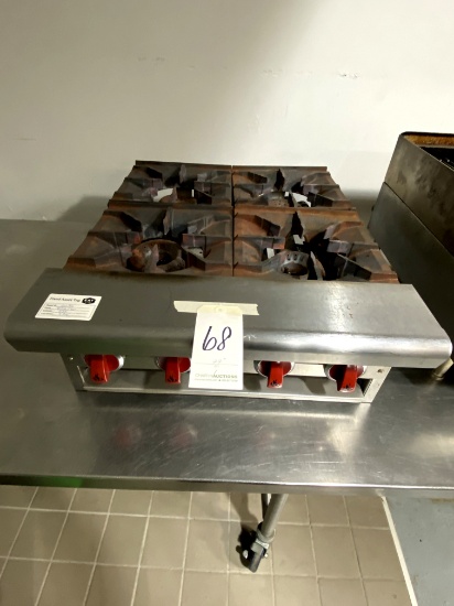 AMERICAN RANGE S/S 4-BURNER HOT PLATE