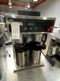 CURTIS S/S TWIN-AIRPOT COFFEE BREWER W/(2)AIRPOTS MOD. G3-D1000GT