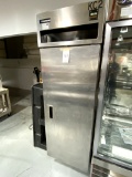 DELFIELD S/S 1-DOOR REFRIGERATOR W/CASTERS