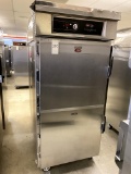 FWE ALL S/S SPLIT-DOOR RETHERMALIZER COOK & HOLD OVEN W/CASTERS 208V 3PH MOD. RH-B-32H0 (DAMAGED)