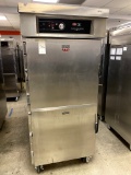 FWE ALL S/S SPLIT-DOOR RETHERMALIZER COOK & HOLD OVEN W/CASTERS 208V 3PH MOD RH-B-32H0 +(30)BASKETS