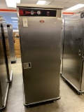 FWE ALL S/S HEATED CABINET W/CASTERS 120V 1PH MOD. USHT-28B W/(30)CHROME WIRE SPEED BASKETS