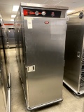 FWE ALL S/S HEATED CABINET W/CASTERS 120V 1PH MOD. USHT-28B W/(30)CHROME WIRE SPEED BASKETS