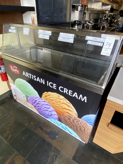 NELSON 57" ICE CREAM DIPPING CABINET MOD. BD10-DIP