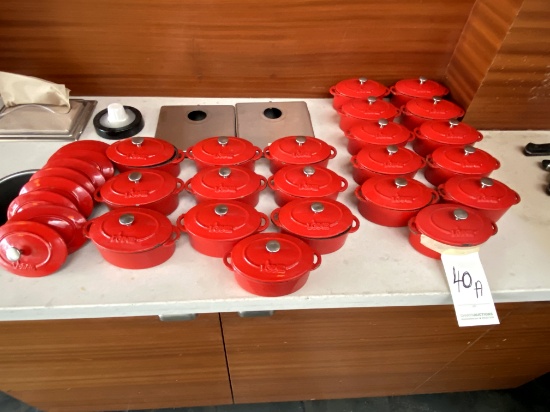 *EACH*LODGE CAST-IRON DUTCH OVENS W/LIDS