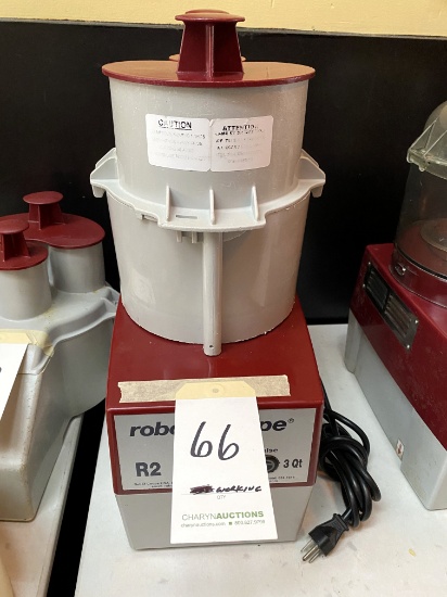 ROBOT COUPE 3QT FOOD PROCESSOR MOD. R2