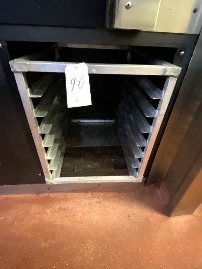 *EACH*ALUMINUM 1/4-SIZE BAKERS RACKS (NO CASTERS)