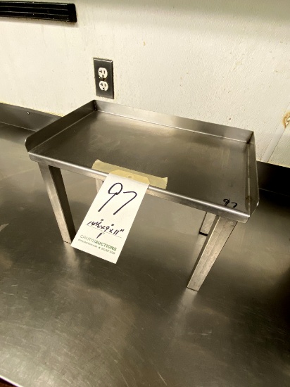S/S 14.5"X9"X11" COUNTERTOP STAND