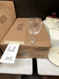 CASE (24)NEW LIBBEY 8.25OZ WINE GLASSES (IN BOX)