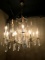BRASS HANGING CHANDELIER (APPROX 36