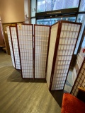 *EACH*ASIAN-STYLE 7-PANEL/4-PANEL ROOM DIVIDERS