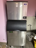 MANITOWOC S/S 900LB ICE CUBER W/BIN MOD. IYTO900A-261 208-230V/1PH