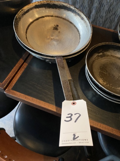 *EACH*ALUMINUM 14" FRY PANS