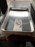 *EACH*NEW ALUMINUM 1/4-SIZE SHEET CAKE PANS