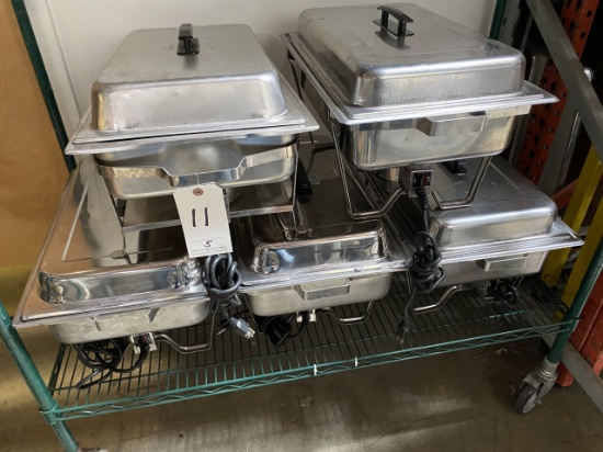 *EACH*VOLLRATH S/S ELECTRIC CHAFING DISHES MOD. 46060