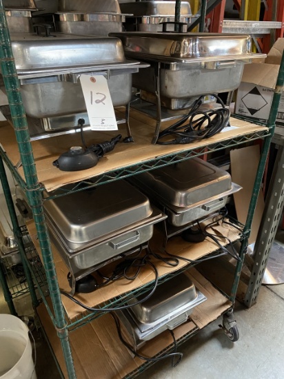 *EACH*S/S ELECTRIC CHAFING DISHES