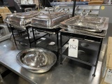 *LOT*S/S DELUXE CHAFING DISHES & PARTS