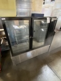 BEVERAGE AIR 2-GLASS DOOR 48