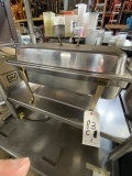*EACH*S/S CHAFING DISHES W/BRASS TRIM