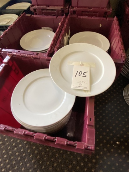 *EACH*WHITE 10-3/4" PLATES