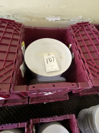 *EACH*WHITE 10-3/4" PLATES