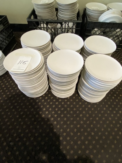 *EACH*WHITE 8" PLATES