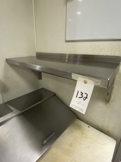 S/S 30"X12" WALL SHELF
